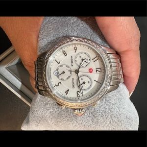 Diamond Michele watch.